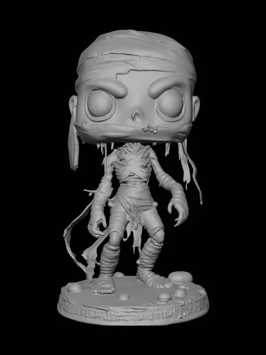 3D model for Bandagebound Mummy