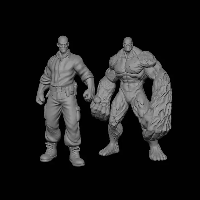 3D model for Brawn and Behemoth