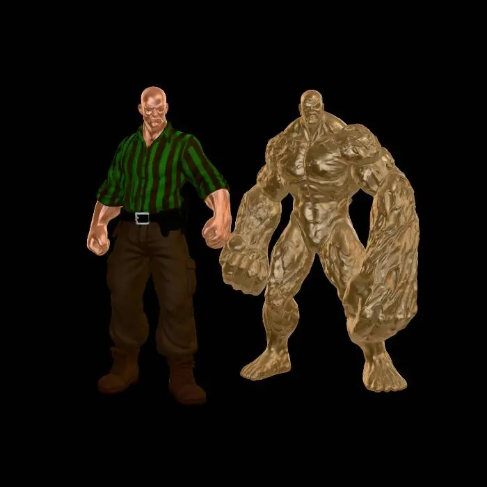 3D model for Brawn and Behemoth