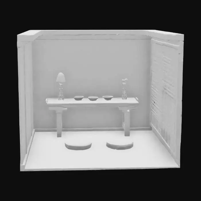 3D model for Zen Sanctuary