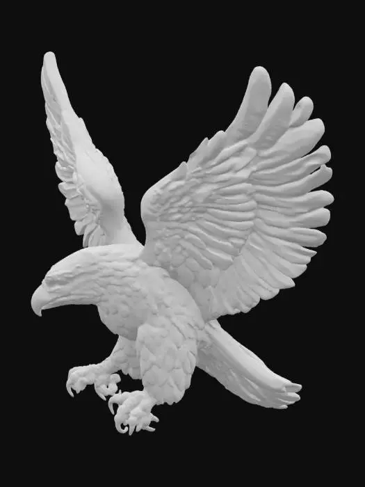3D model for Majestic Eagle Statue