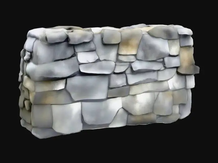 3D model for Stone Wall