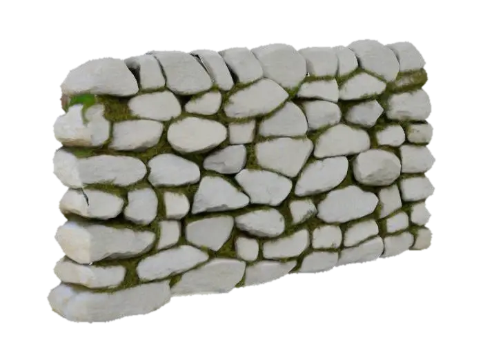 stone wall - Surface 的 AI 生成 3D 模型
