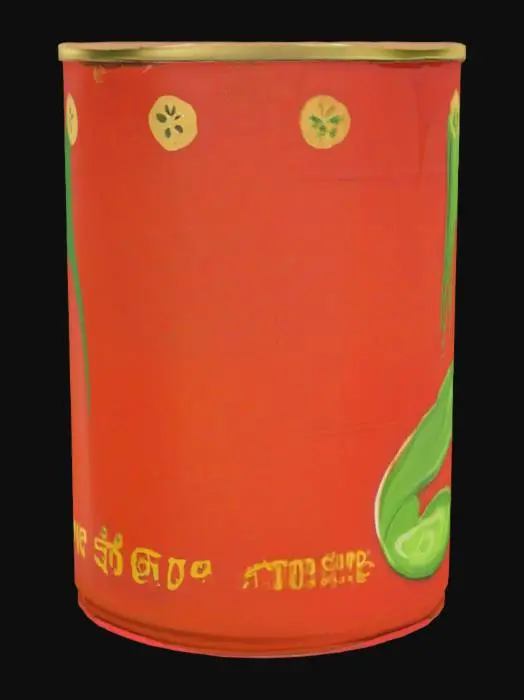 3D model for Campbell's Tomato Soup Can