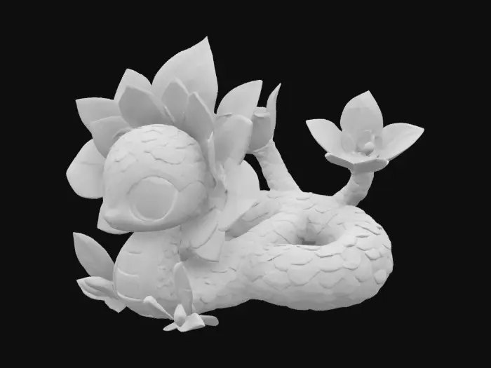 3D model for Blossom Serpent