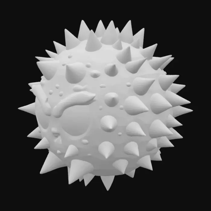 3D model for Prickly Puff Adventure