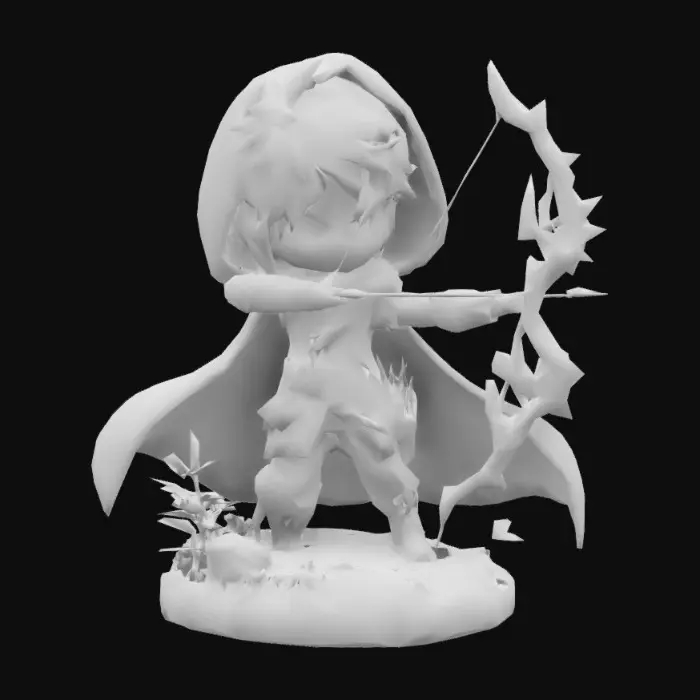 3D model for Archer apprentice