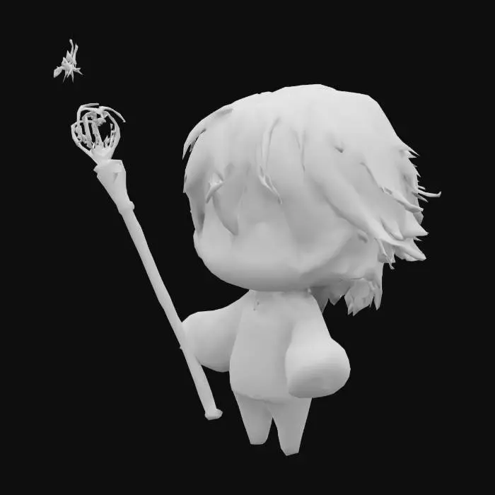 3D model for Dandelion Mage