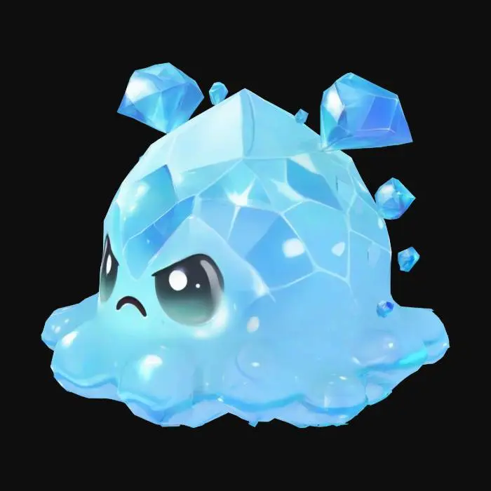 3D model for Diamond Slime
