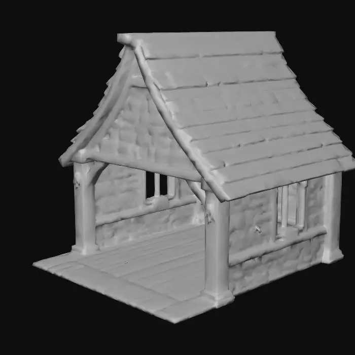 3D model for Utility house