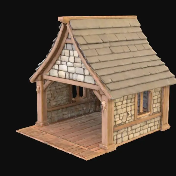 3D model for Utility house
