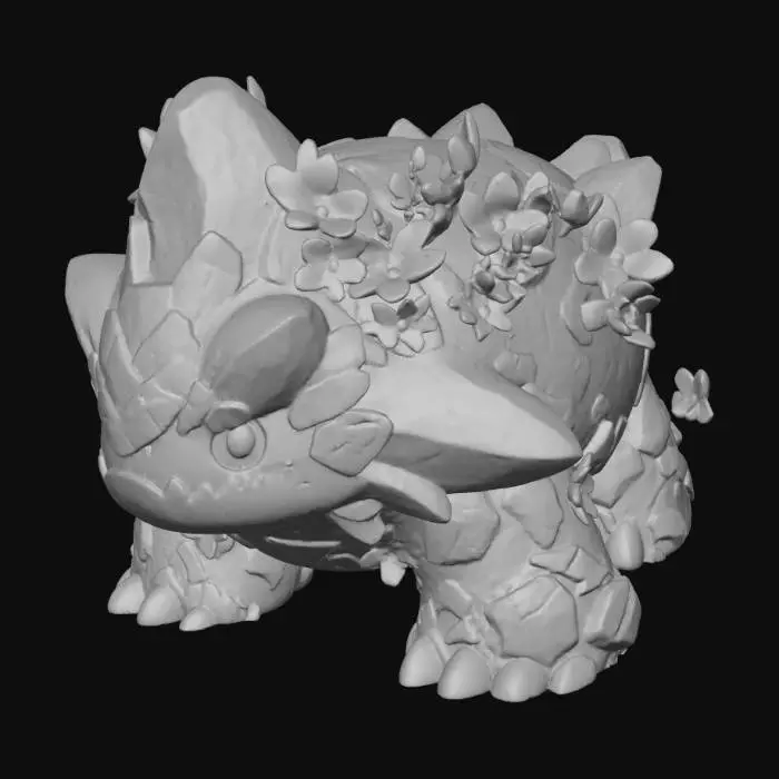 3D model for Rock Blossom Beast