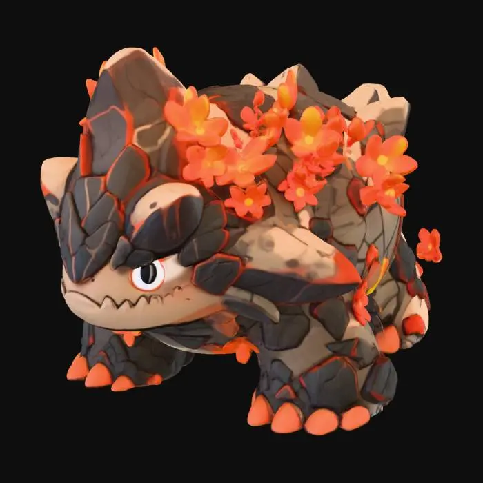 3D model for Rock Blossom Beast