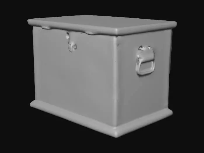 3D model for Old Wooden Chest