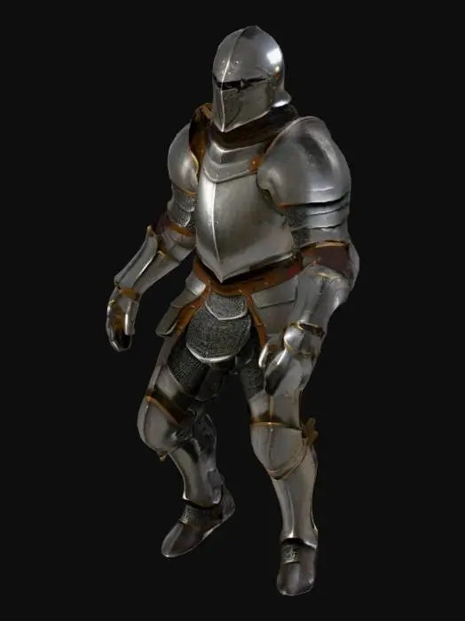 3D model for Knight in Armor