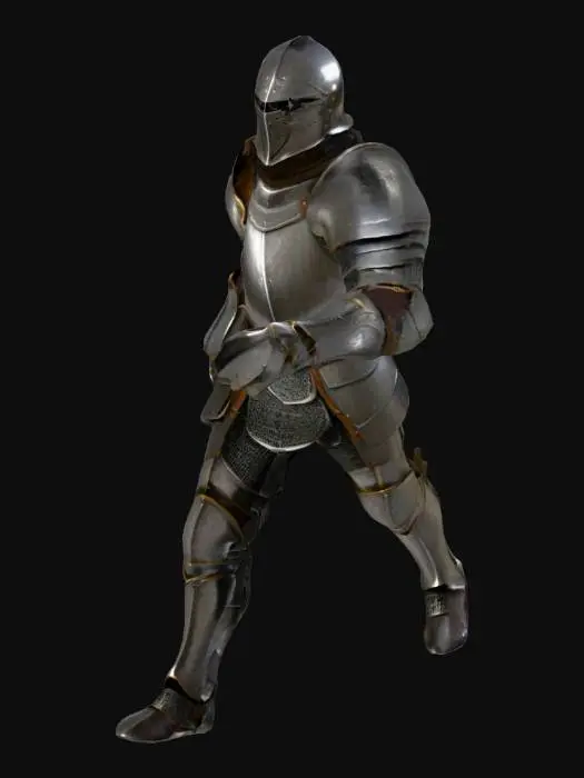 3D model for Knight in Armor
