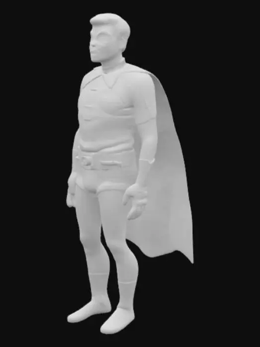 3D model for Robin from Batman, in the costume Burt Ward wore in the 60s version