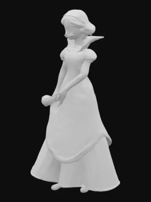 3D model for Disney's Snow White