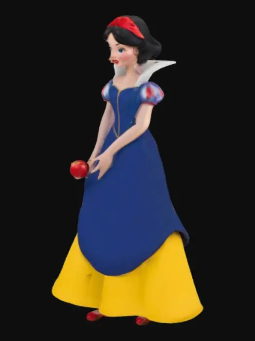 3D model for Disney's Snow White