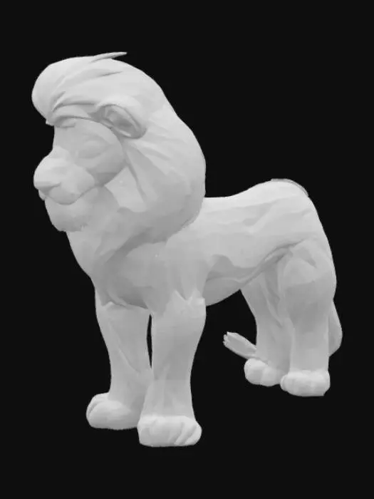 3D model for Disney's Lion King Mufasa adult



