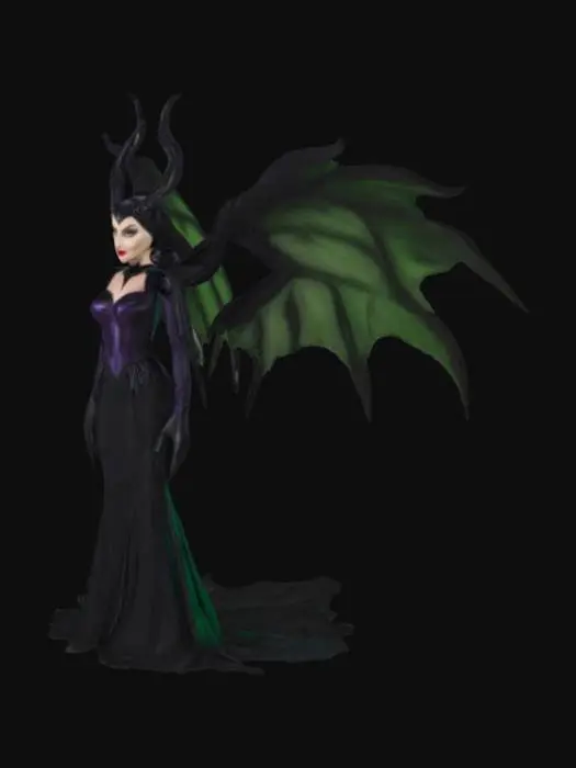 3D model for Maleficent with big wings




