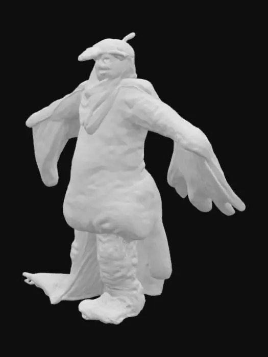 3D model for Me as a Pelican, flightless obviously