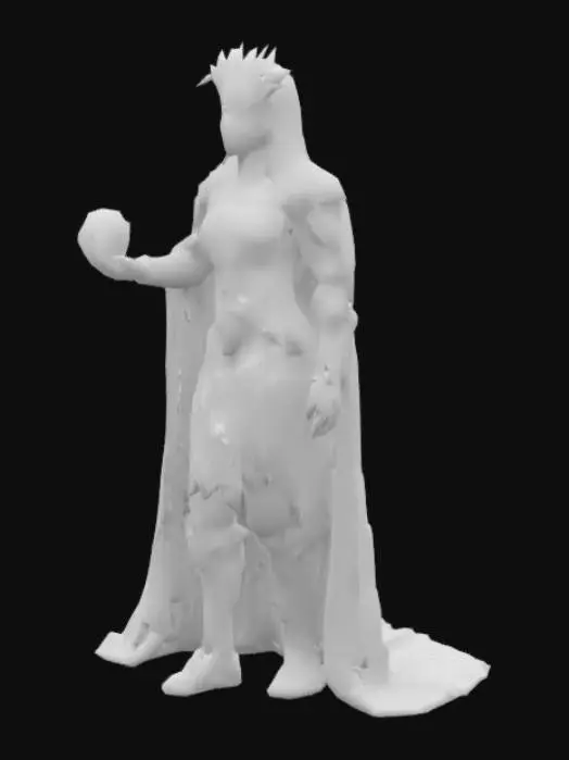 3D model for David Bowie as the Goblin King from Labyrinth