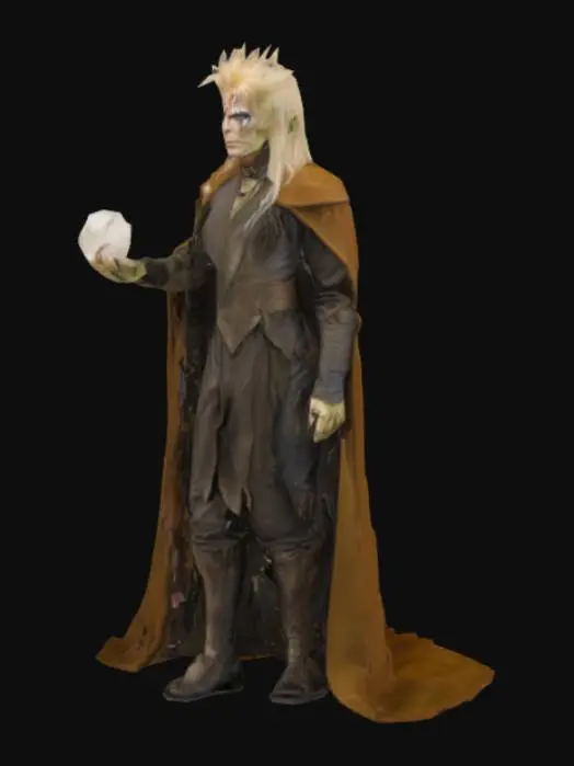 3D model for David Bowie as the Goblin King from Labyrinth
