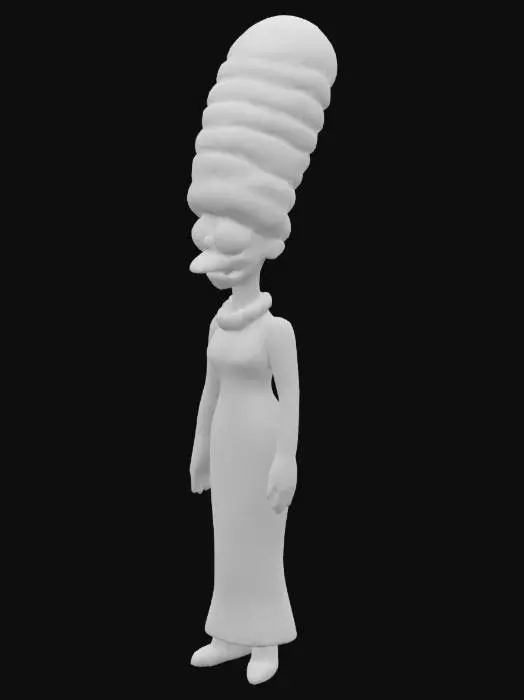 3D model for Marge Simpson