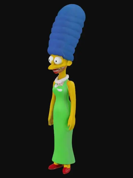 3D model for Marge Simpson
