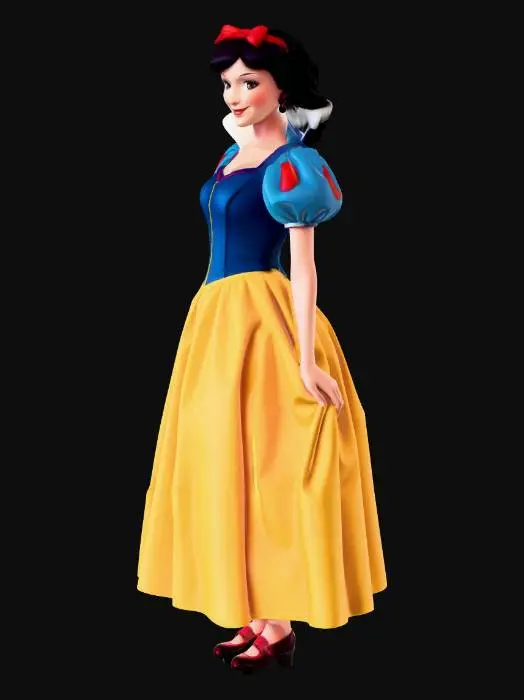 3D model for Disney's Snow White