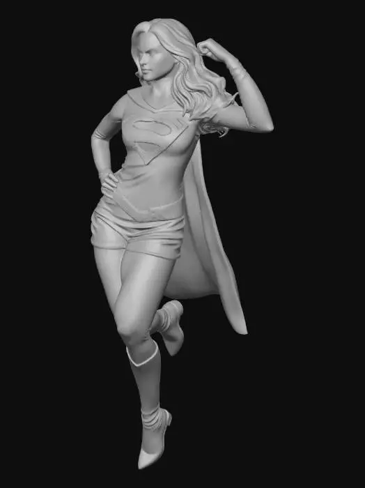 3D model for DC;s Supergirl