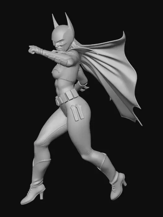 3D model for DC's Batgirl