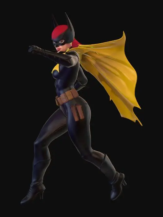 3D model for DC's Batgirl