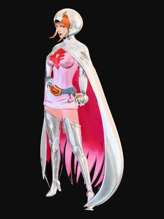 3D model for Princess from Battle of the Planets