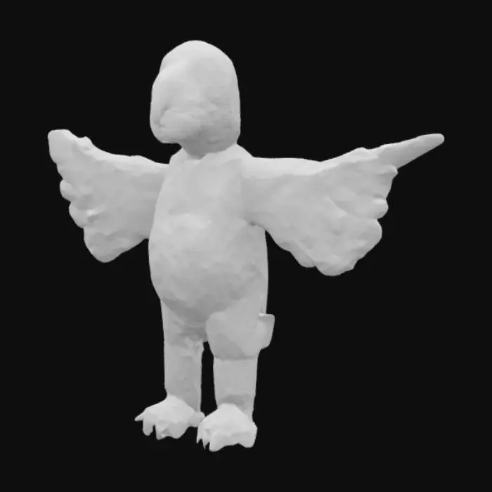 3D model for Eagle Costume Encounter