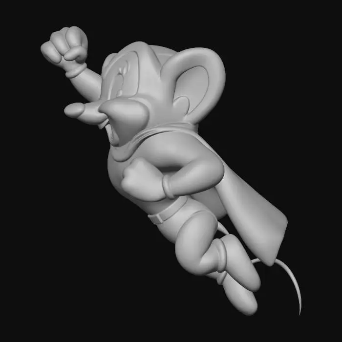 3D model for Mighty Mouse