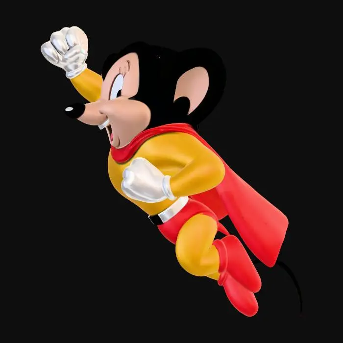 3D model for Mighty Mouse