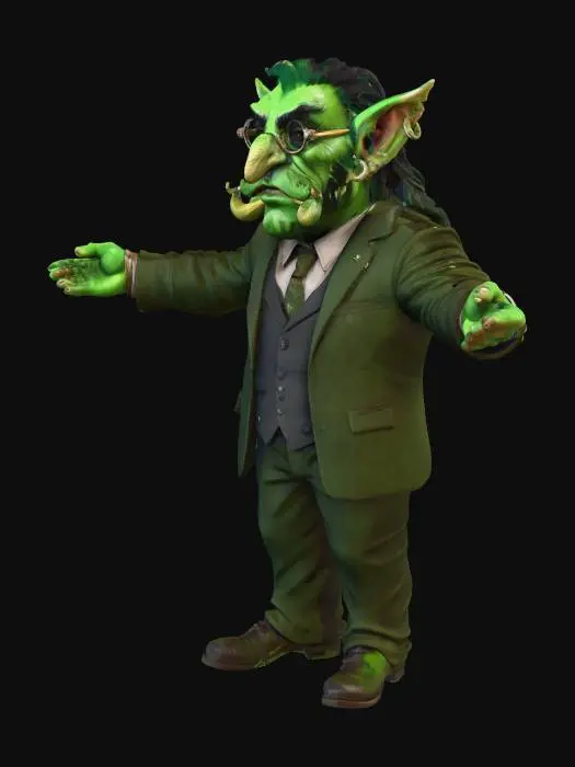 3D model for Goblin Reporter