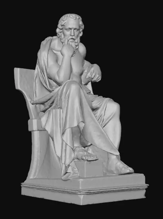 3D model for Philosopher's Contemplation