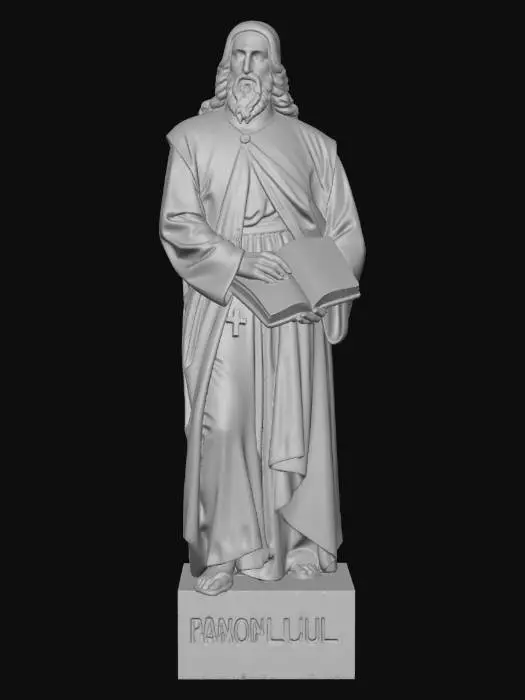 3D model for Ramon Llull Statue