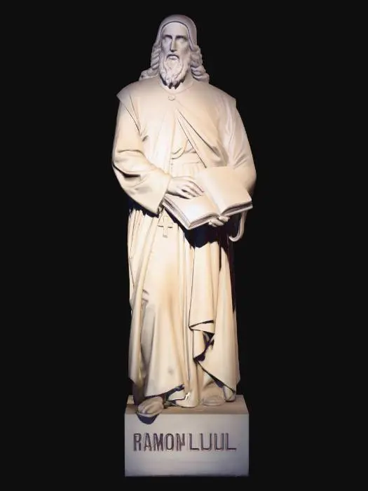 3D model for Ramon Llull Statue