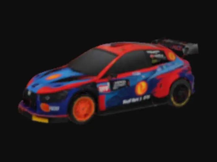 3D model for Hyundai Rally Car