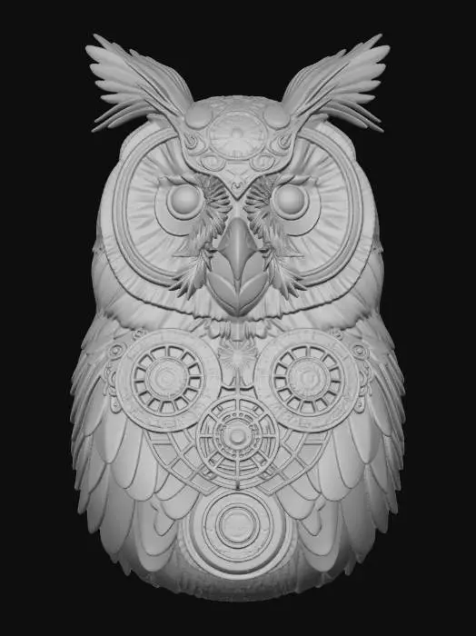 3D model for Prismatic Owl