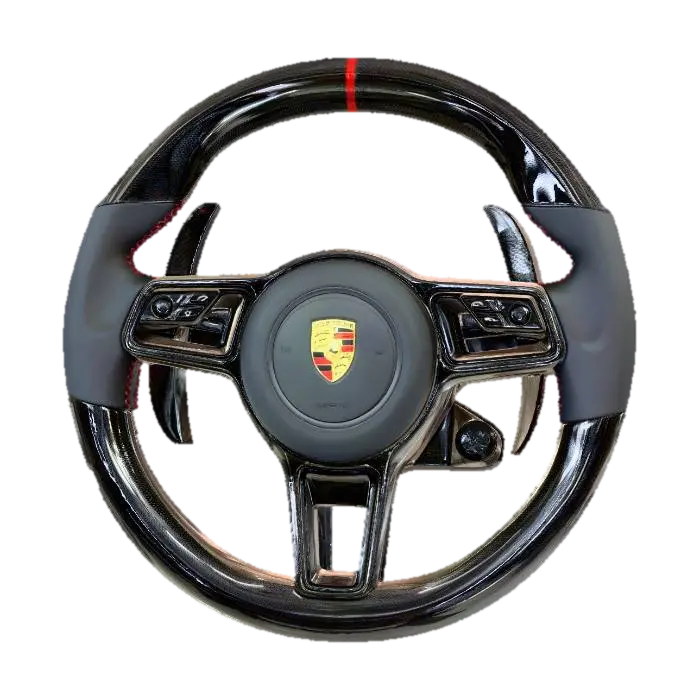 Porsche Steering Wheel 3D model, vytvořený pomocí AI