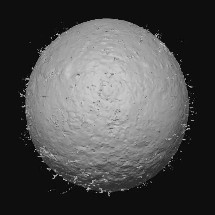 3D model for Pixelated Fireball