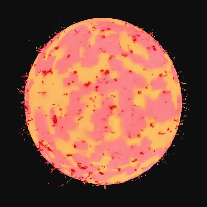 3D model for Pixelated Fireball