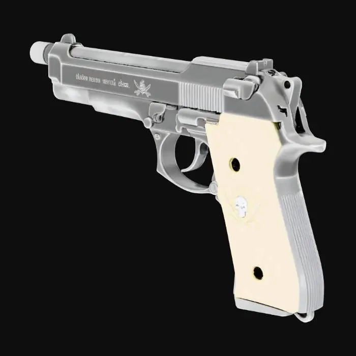 3D model for Pirate Sidearm