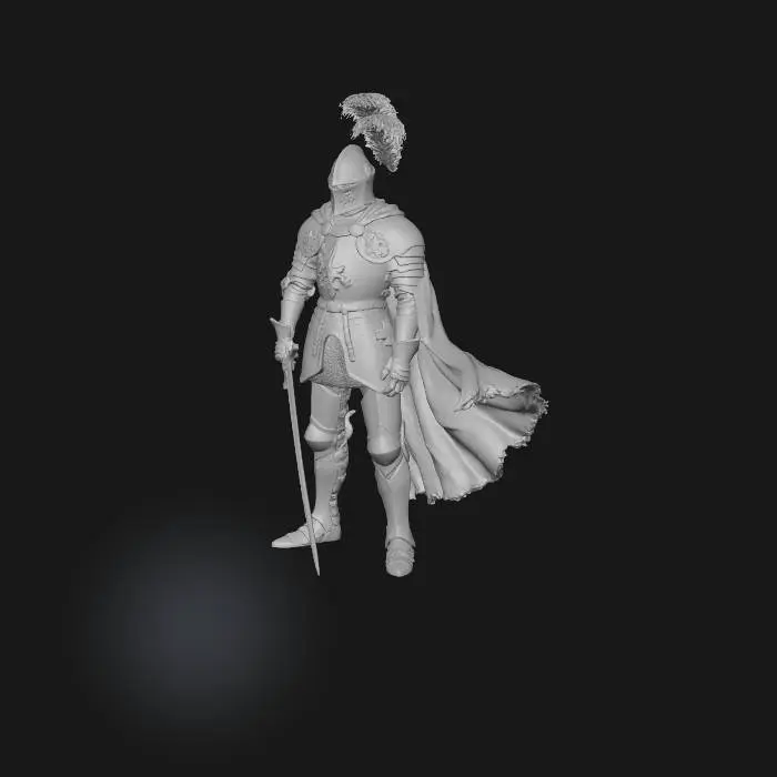 3D model for Knight of the Dawn