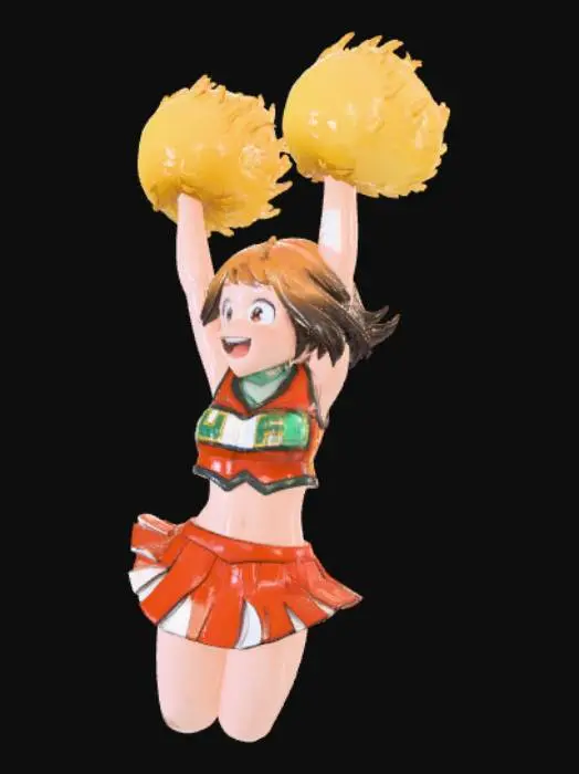 3D model for Cheerful Jump